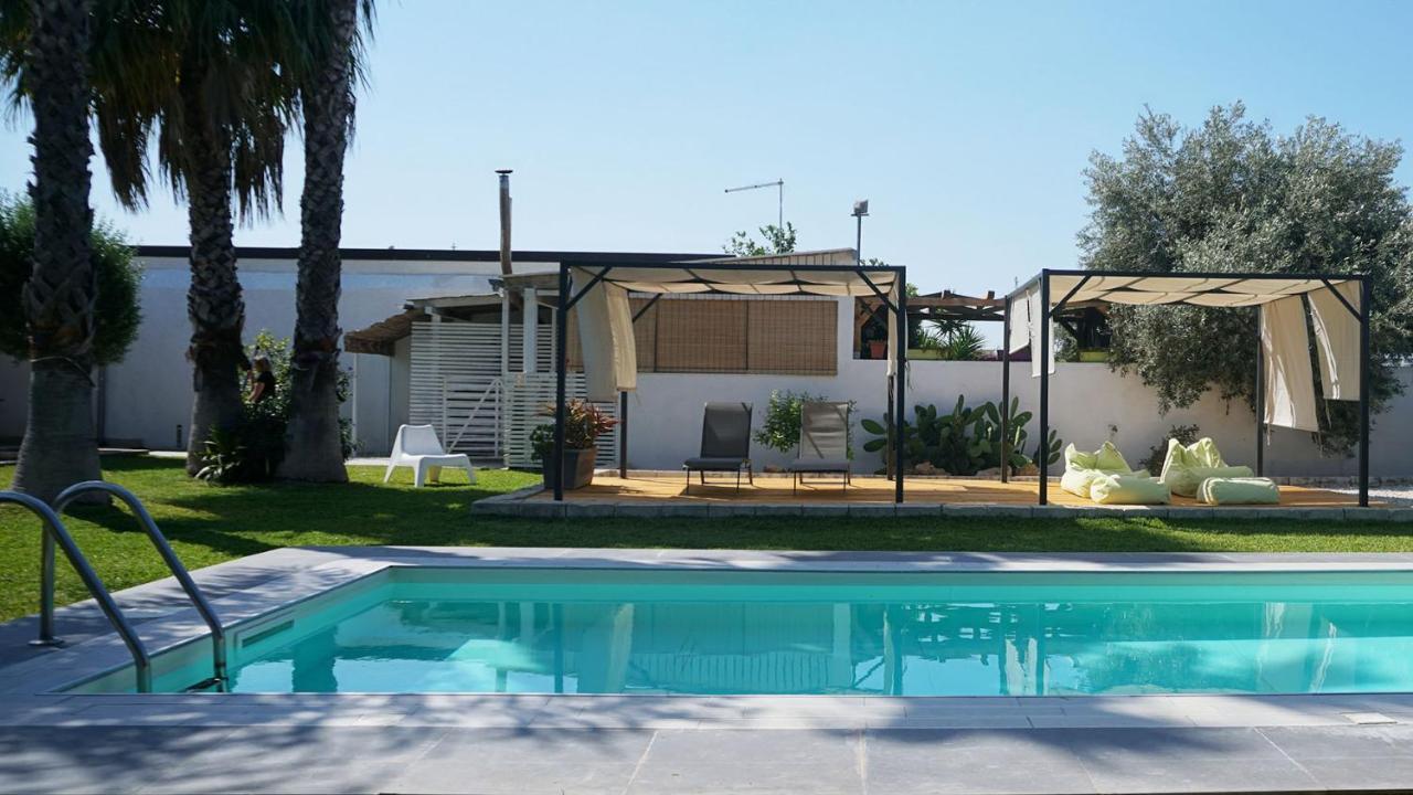 Dependance In Villa Con Piscina Syracuse Exterior foto